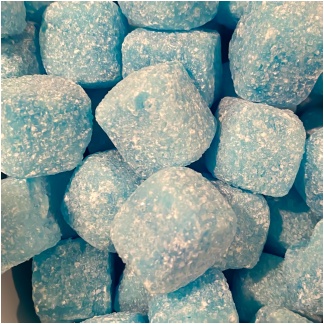 Blue Raspberry Cubes